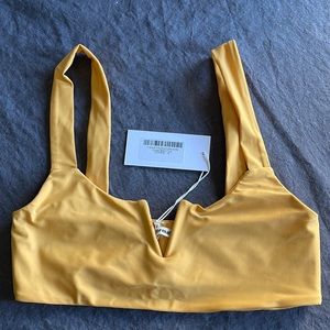 NWT Reformation Costa Swim Top